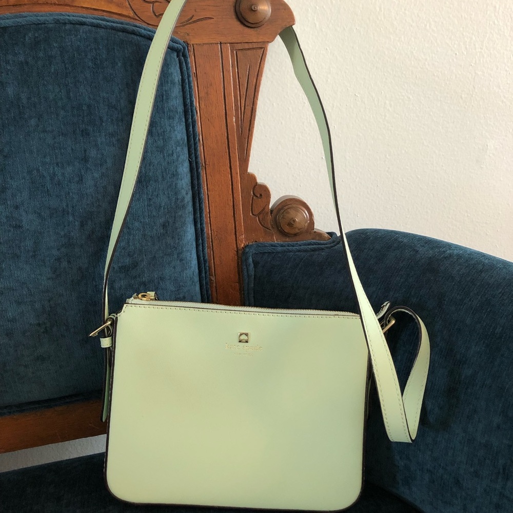 kate spade mint green crossbody
